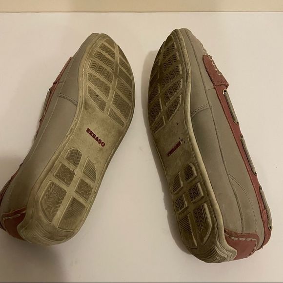 Sebago Pink and Gray Flats - Picture 5 of 7